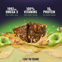 Thumbnail for Omega 3 Bar™ - Apple Almond Crisp - Box (8 Count)