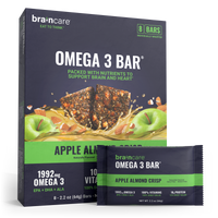 Thumbnail for Omega 3 Bar™ - Apple Almond Crisp - Box (8 Count)