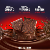 Thumbnail for Omega 3 Bar™ - Chocolate Brownie - Box (8 Count)