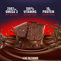 Thumbnail for Omega 3 Bar™ - Chocolate Brownie - Box (4 Count)