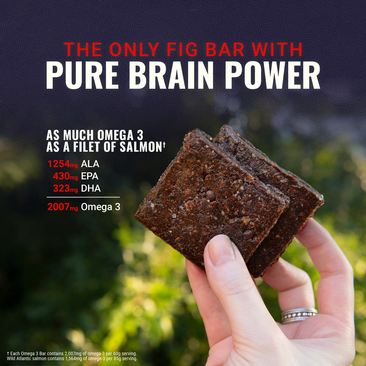 Omega 3 Bar™ - Chocolate Brownie - Box (4 Count)