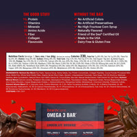 Thumbnail for Omega 3 Bar™ - Chocolate Brownie - Box (8 Count)