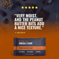 Thumbnail for Omega 3 Bar™ - Peanut Butter Chip - Box (8 Count)