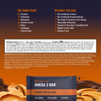 Thumbnail for Omega 3 Bar™ - Peanut Butter Chip - Box (8 Count)